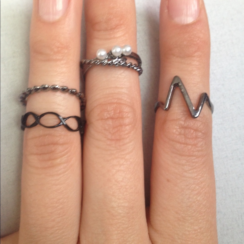 Midi Ring Set - Picture 7 of 7